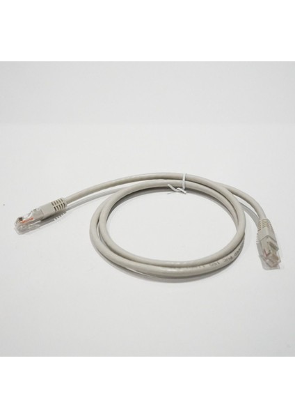 Bakır Patch Kablo Utp Cat6 1 mt Pvc Gray