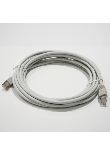 Bakır Patch Kablo Ftp CAT6A 5 mt Lszh Gray