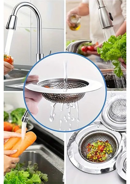 Paslanmaz Çelik Lavabo Süzgeci Evye 7,5 cm fiyatları