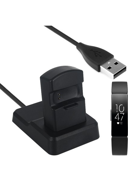 Fitbit Inspire/ınspire Hr Için USB Şarj Beşiği Kablo Istasyonu Tutucu (Yurt Dışından)