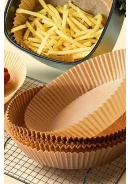 Airfryer Pişirme Kağıdı 50 Adet Hava Fritözü Airfryer Firitözü Airfryer Yağsız Firitöz Pişirme fırsatları