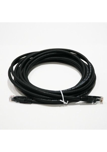 Bakır Patch Kablo Utp Cat6 5 mt Lszh Black