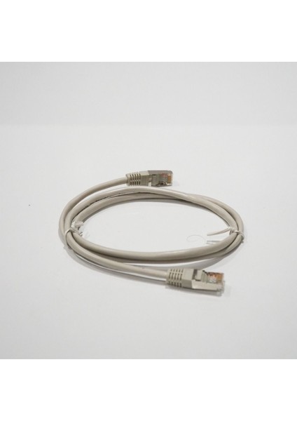 Bakır Patch Kablo Stp CAT5E 1 mt Gray