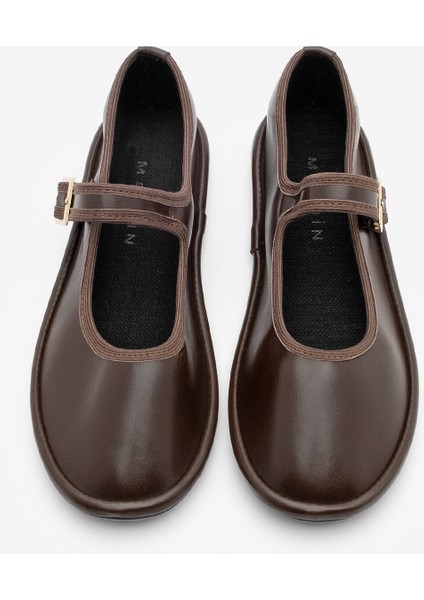 Kadın Bantlı Babet Lunari Kahve