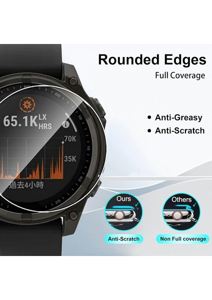 Garmin Fenix 8 47MM Ekran Koruyucu Hd Şeffaf Saat Ekran Filmi Için 3 Adet (Yurt Dışından) fırsatları