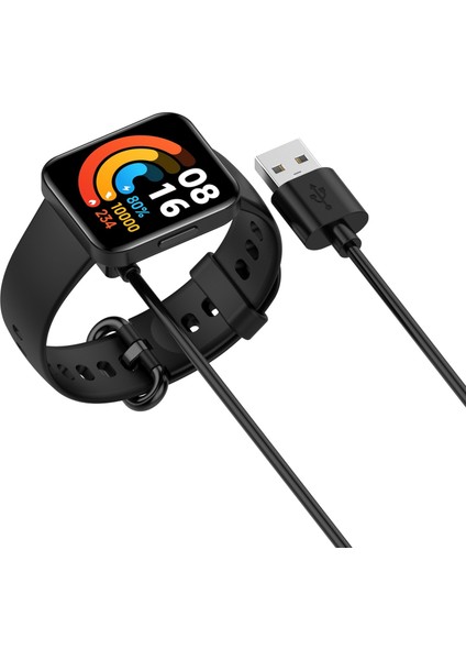 Xiaomi Redmi Watch 3/watch 3 Lite/active 1m Akıllı Saat Şarj Cihazı USB Plastik Şarj Kablosu (Yurt Dışından) modelleri