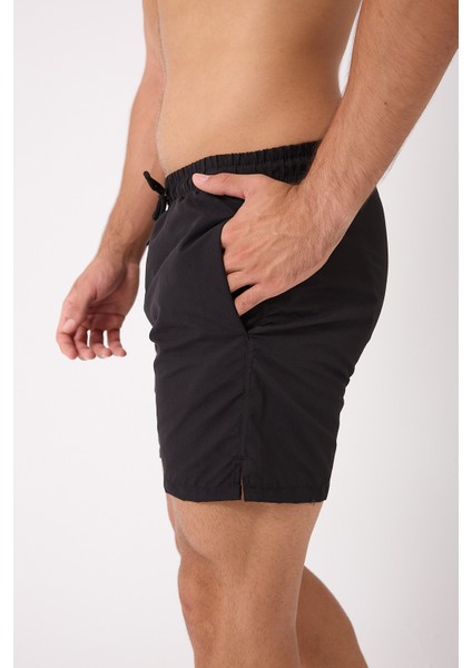 Düz Renk Erkek Yüzme Deniz Şortu Cepli Fileli DMN105001 fırsatları