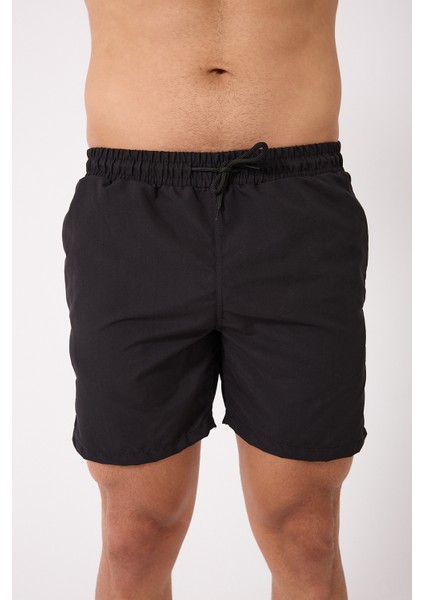 Düz Renk Erkek Yüzme Deniz Şortu Cepli Fileli DMN105001 indirimleri