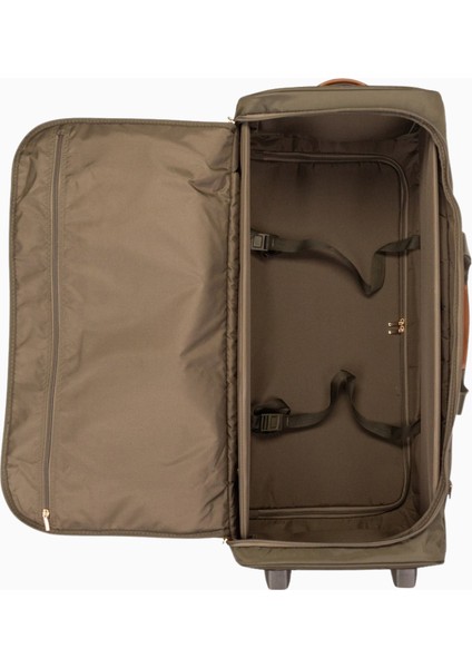 X-Travel 77 cm Deri Detaylı Tekerlekli Seyahat Çantası Şık ve Çevre Dostu Tasarım modelleri