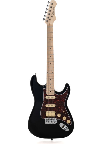 SECT-250BK Elektro Gitar Hss - Siyah Set(Anfi-Softcase-Askı-Tel-Kablo-Pena) modelleri