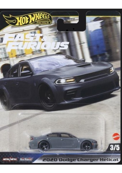 Hot Wheels Premium Fast & Furious 2020 Dodge Charger Hellcat HNW46 JBL96