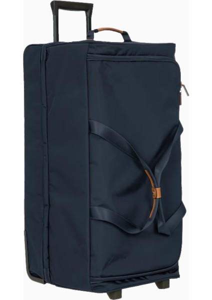 X-Travel 77 cm Deri Detaylı Tekerlekli Seyahat Çantası Şık ve Çevre Dostu Tasarım