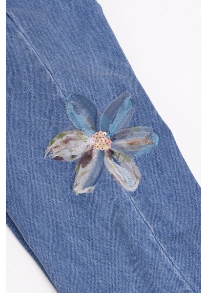 Kız Çocuk Çiçekli Salopet fırsatları