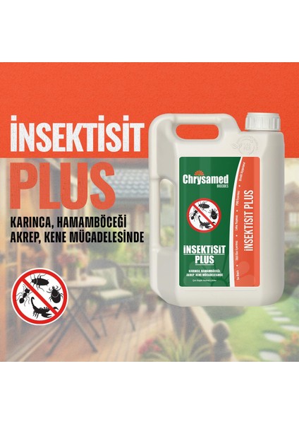 Insektisitt Plus 2 Lt Karınca Hamamböceği Akrep Kene Böcek Haşere İlacı