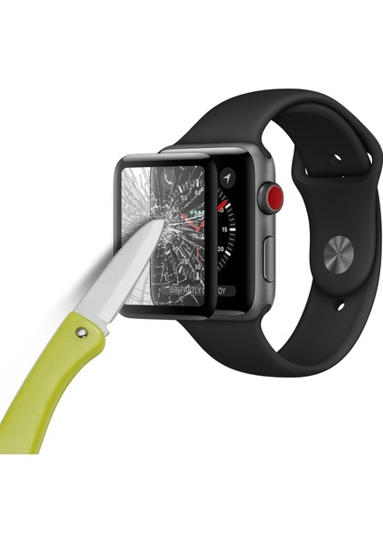 Apple Watch Series 3/2/1 38MM Için 0,26 mm 9h 3D Kavisli Tam Boy Temperli Cam Ekran Koruyucu (Yurt Dışından) indirimleri