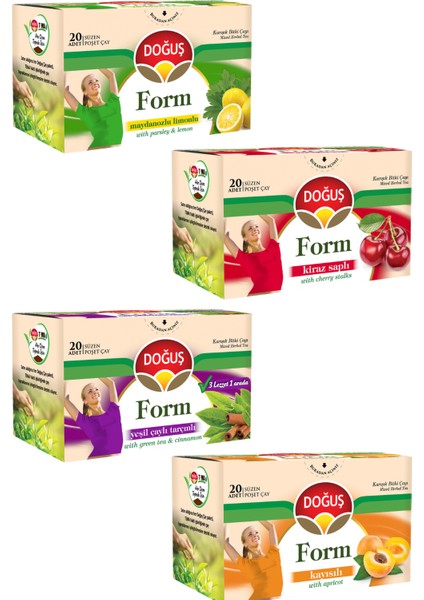 Form Karışık Bitki Çayı 20’li X 12 Adet fırsatları
