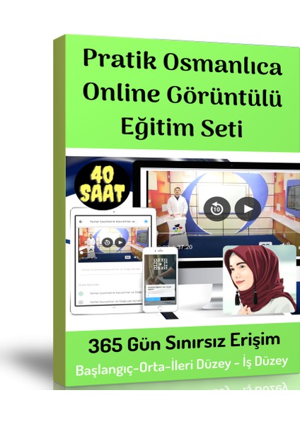 Osmanlıca Online Görüntülü Eğitim Seti (İndirme Linki Şeklindedir) fiyatları