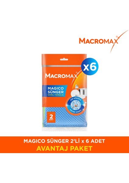 Magıco Sünger Avantaj Paket X6