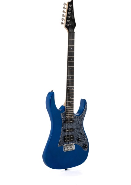 Esh-22 Mbl Elektro Gitar Hss - Metalik Mavi Set (Anfi-Softcase-Askı-Tel-Kablo-Pena) fırsatları