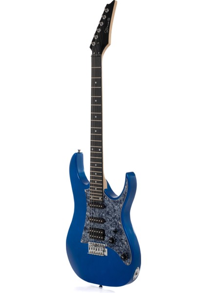 Esh-22 Mbl Elektro Gitar Hss - Metalik Mavi Set (Anfi-Softcase-Askı-Tel-Kablo-Pena) indirimleri