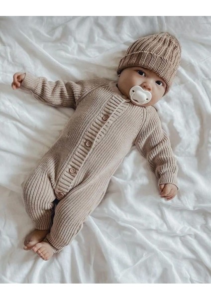 Bereli Triko Tulum 2 Li Set Likralı