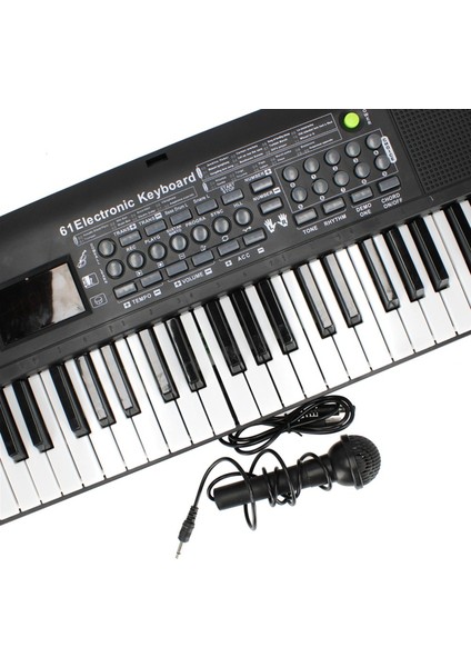 61 Tuş Müzik Elektronik Klavye Dijital Piyano Mikrofonlu Org modelleri
