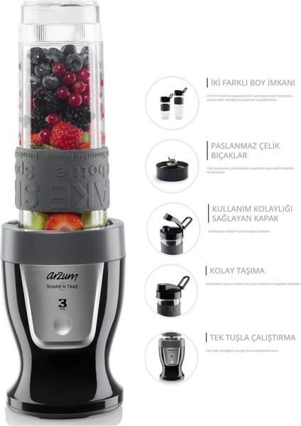 Ar 1032 Shaken Take Kişisel Blender