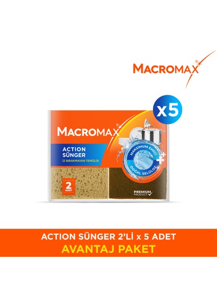 Actıon sünger Avantaj Paket X5