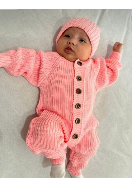 Bereli Triko Tulum 2 Li Set Likralı