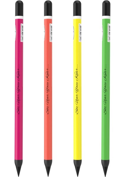 Panpen Neon Serisi Bitmeyen Kurşun Kalem (PAN721) 12 Adet modelleri
