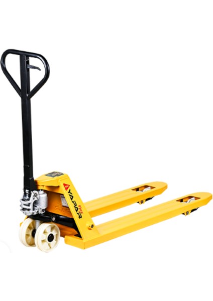 Transpalet Sarı Flex Pu Beyaz Tekerlek 2.5 Ton