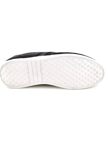 2204 Siyah Spor Hakiki Deri Ayakkabı fırsatları