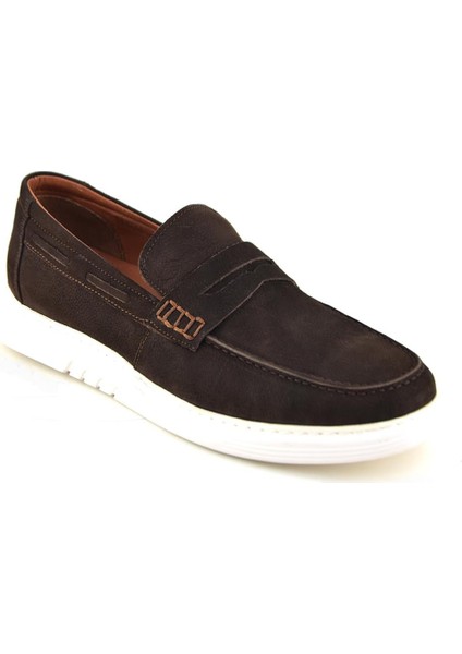 2270 Kahve Klasik Hakiki Deri Ayakkabı