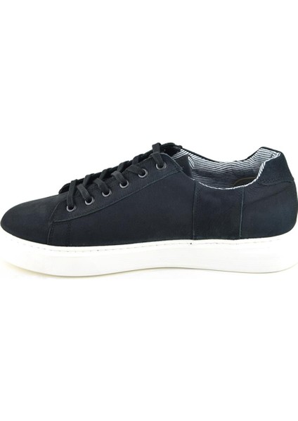 2462 Siyah Spor Hakiki Deri Ayakkabı modelleri