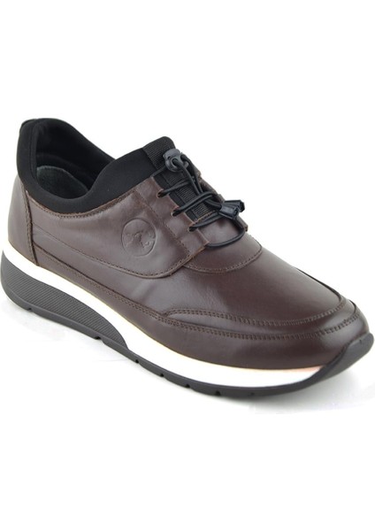 2250 Kahve Spor Hakiki Deri Ayakkabı