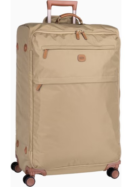 X-Travel 77 cm Avana Büyük Boy Trolley Deri Detaylı, Şık ve Hafif Seyahat Valizi