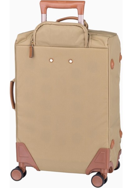 Bric's X-Travel 55 cm Kabin Boy Trolley Hafif, Deri Detaylı ve Şık Seyahat Valizi modelleri