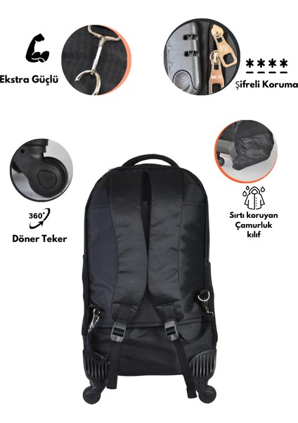SR03 Mgv Çanta Siyah Hrk Sırt Çantası fırsatları