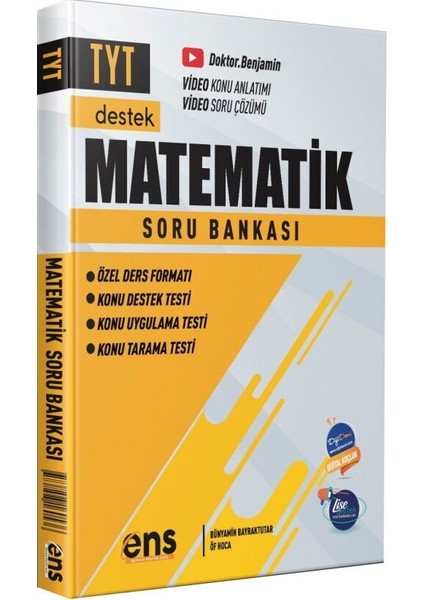 Tyt Matematik Destek Soru Bankası Ens Yayıncılık