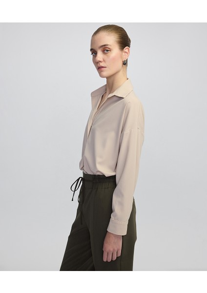 Gömlek Yaka Bluz IW6250006031023 fiyatları