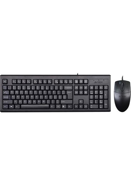 A4 TECH KM-72620D USB Q Trk Optic Mouse Siyah Multimedya Klavye - Mouse Set fiyatları