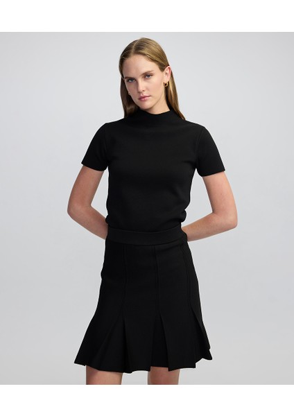 Pilikaşeli Triko Etek IW6250004062001