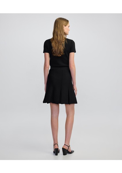 Pilikaşeli Triko Etek IW6250004062001 fırsatları