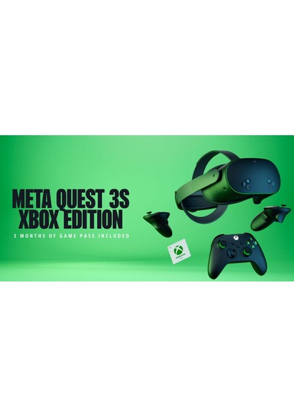 - Quest 3s Xbox Edition 128 GB Karbon Siyahı