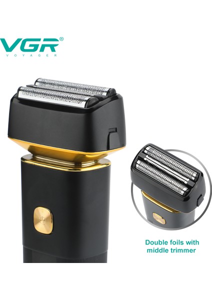 V-355 Pro 3D Yüzen Islak Kuru Elektrikli Tıraş Makinesi modelleri