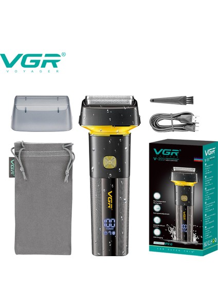 V-355 Pro 3D Yüzen Islak Kuru Elektrikli Tıraş Makinesi fırsatları