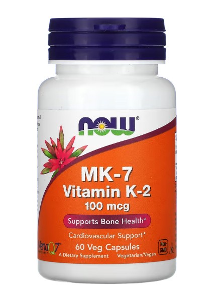 Mk-7 Vitamin K-2, 100 Mcg, 60 Veg Capsules