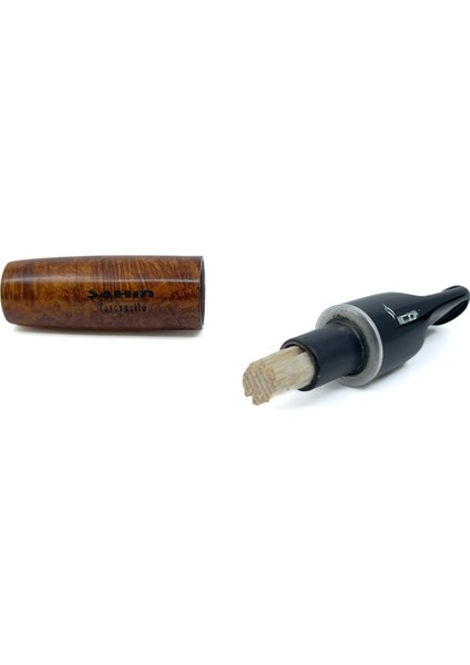 9 mm Filtreli Toscanello-Backwoods Gül Kökü (Briar) Puro Ağızlığı - 2607 fırsatları