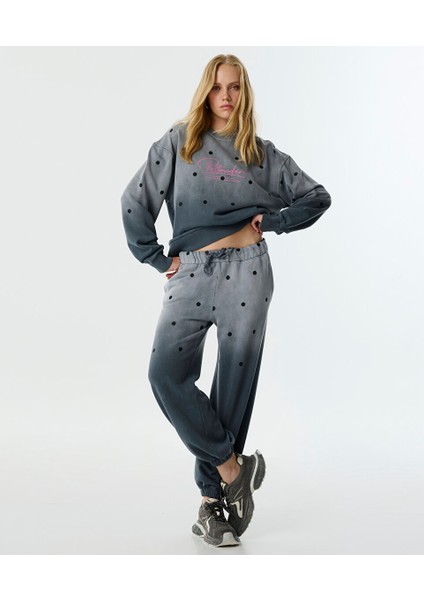 Puantiye Baskılı Jogger Pantolon TW6250003083036