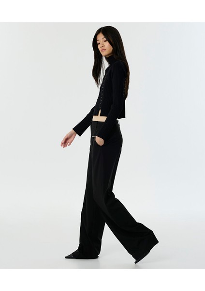 Metal Fermuarlı Pantolon TW6250003088001 modelleri